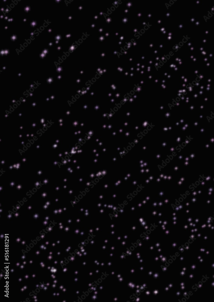 The sky in the middle of the night The sky in the middle of the night