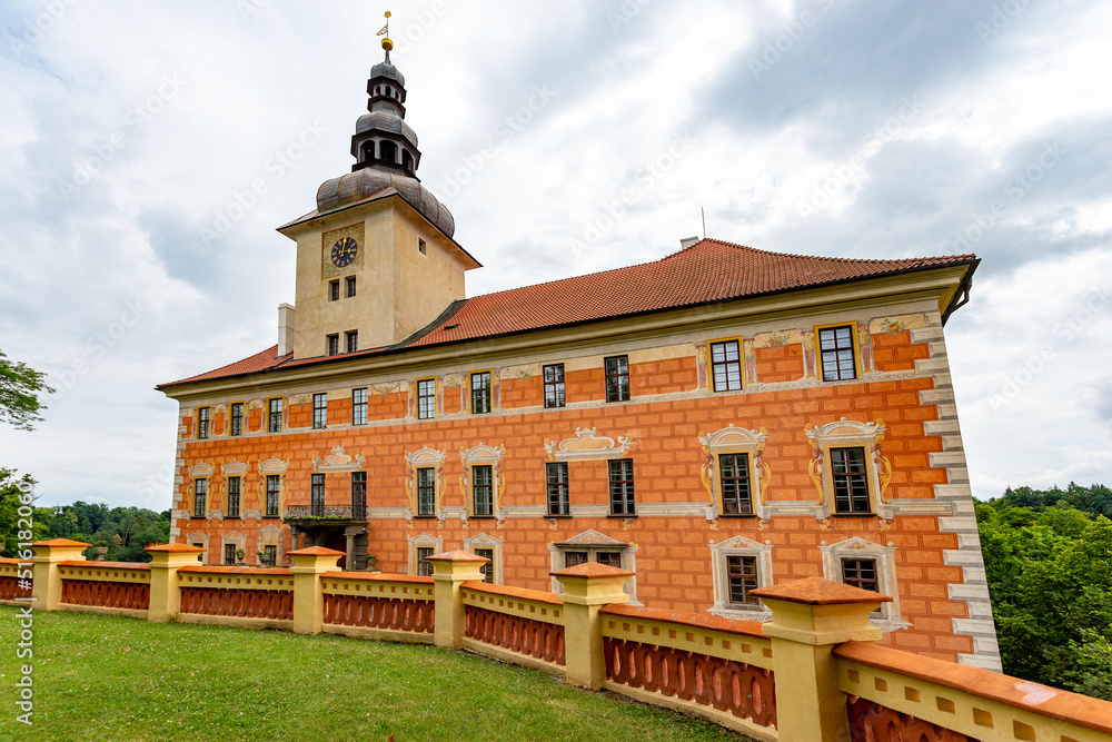 Obraz premium Bechyne Castle in South Bohemia.