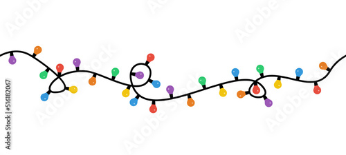 Seamless Christmas lights