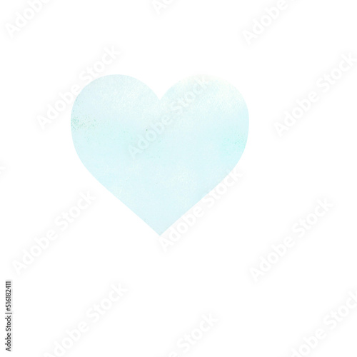 heart isolated on white