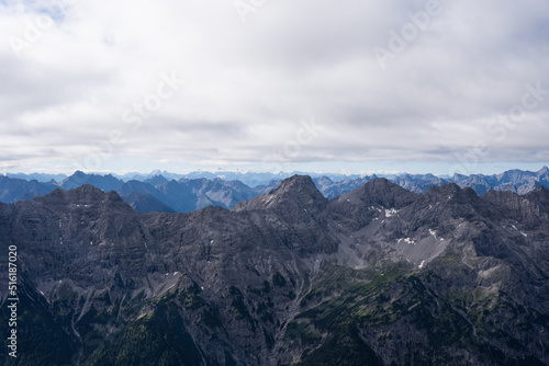 a view from the top of "Hochvogel" 5