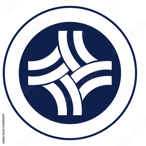 Flag of Thornton City Colorado Logo As A Button