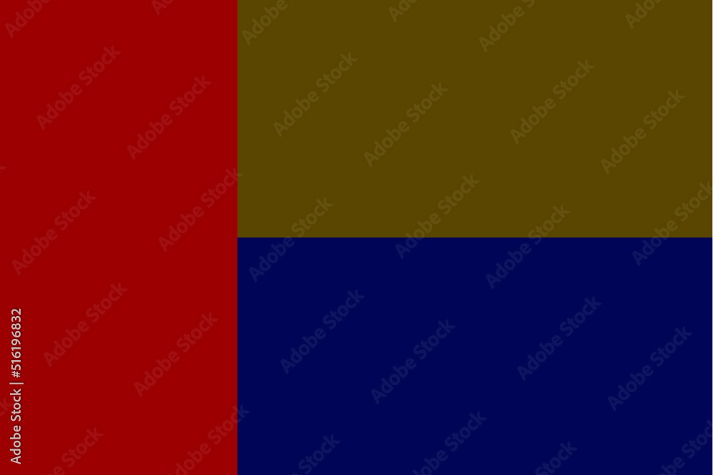 Obraz premium Simple three color background