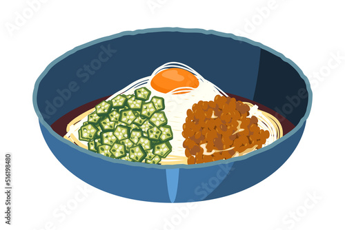 ぶっかけそうめん