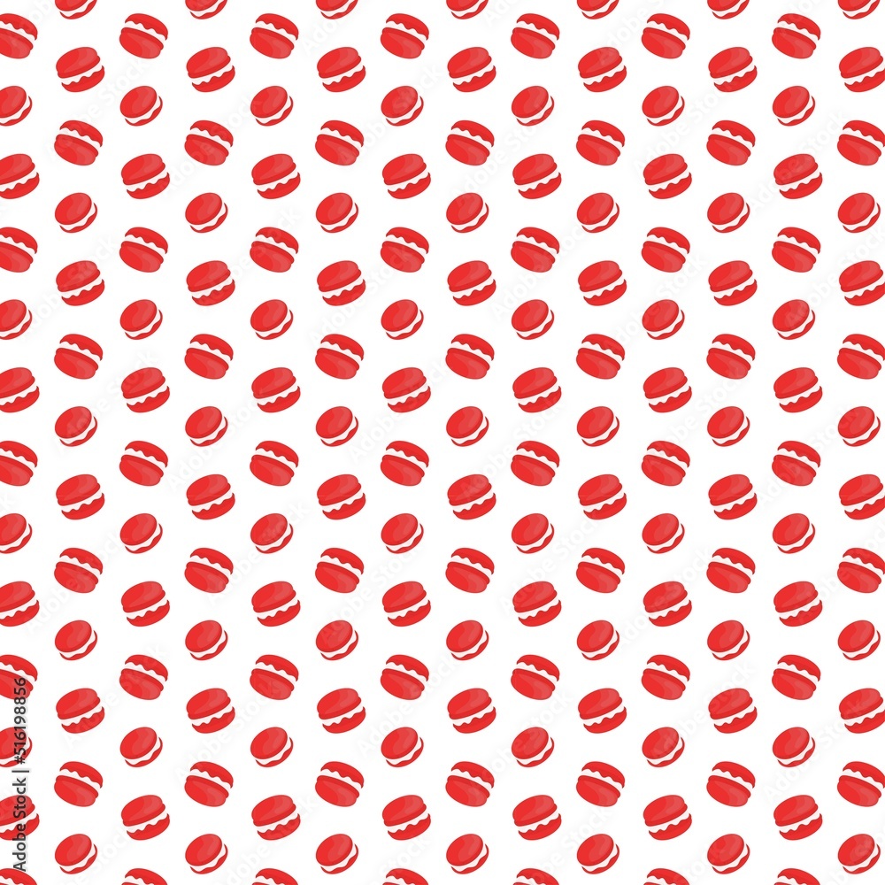 Seamless macaron pattern Seamless macaron pattern