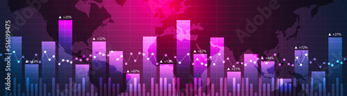 sfondo, grafici, istogrammi, economia, 