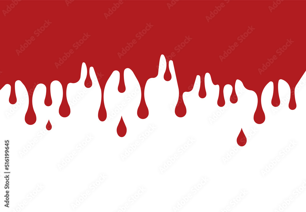 Red paint dripping.Dripping blood background. Vector illustration. Red paint dripping.Dripping blood background. Vector illustration.