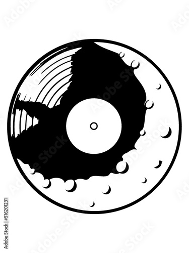 Party Mond Vinyl Schallplatte 