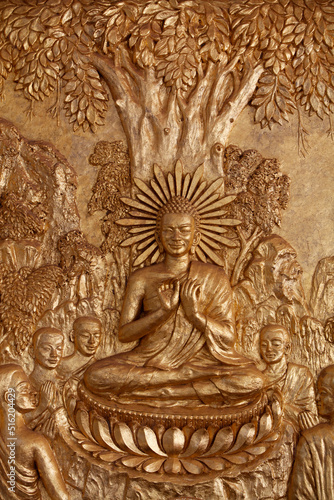 Teaching Buddha sculpture in the Silver Pagoda