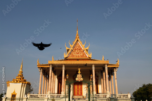 Wat Preah Keo Morokat, also known as the Silver Pagoda or Temple of the Emerald Buddha photo