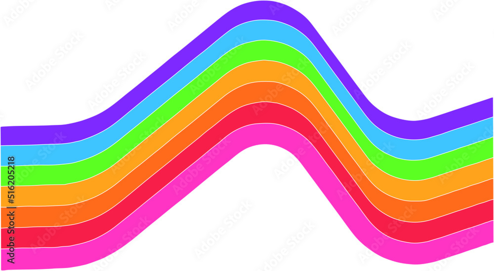 the pride flag on white background, LGBT concept the pride flag on white background, LGBT concept