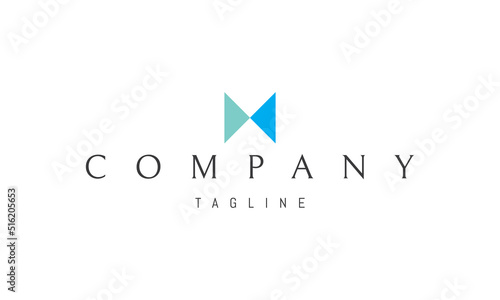 Free Download Vector logo on which an abstract image of two triangles representing balance. - GFXLoad