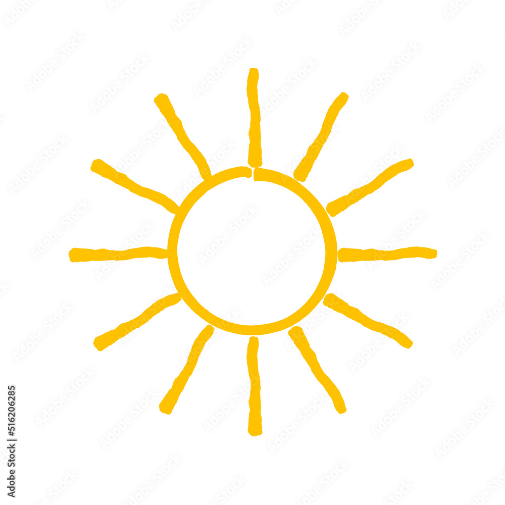 sun vector icon, symbol, ilustration sun vector icon, symbol, ilustration