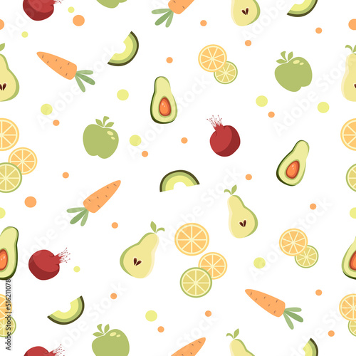 summer fruit pattern