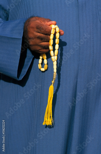 Muslim prayer beads photo