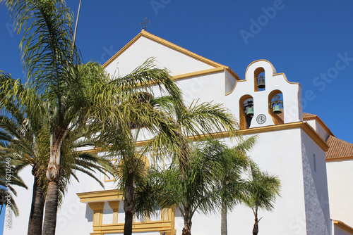 Catholic Church of Alhaurin de la Torre, a town in the province of Malaga photo