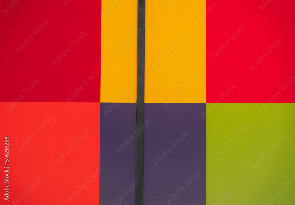 Fototapeta premium colors in the wall decoration vector