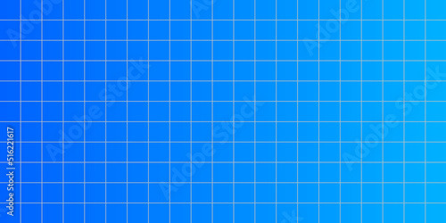 Perspective light grid on a blue background. Futuristic vector illustration. Background in the style of th