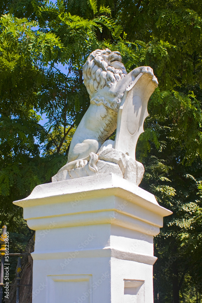 Lion in National Historical and Cultural Reserve 