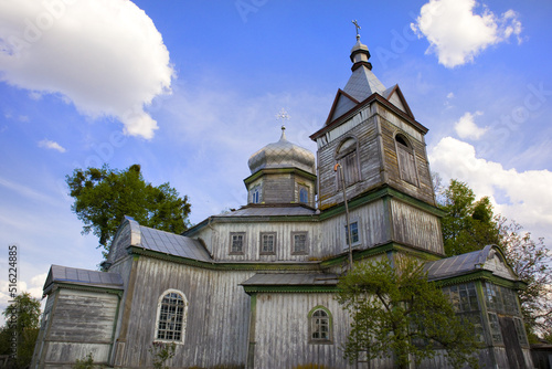 Wooden Church of Cosmas and Damian in the village of Kolentsy, Kyiv Oblast, Ukraine