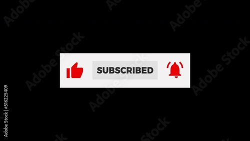 Like Subscribe Notify Bell Call To Action Bar