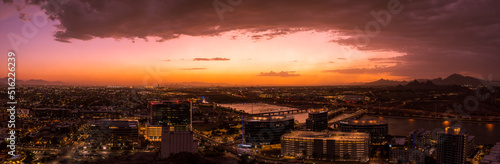 Sunset Skies over Tempe, Arizona.
