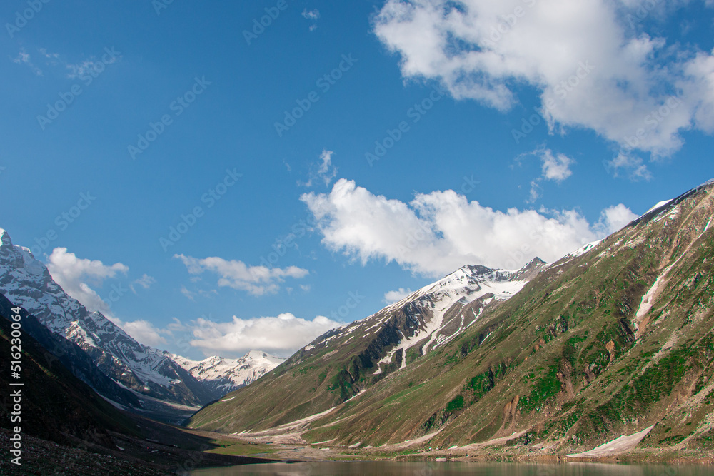 Fototapeta premium Saif ul Malook Lake Kaghan Valley KPK, Pakistan