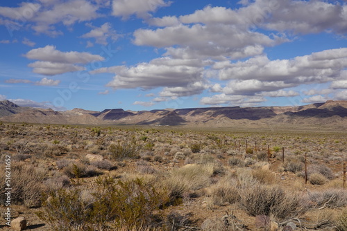 Mojave Desert, CA - Sierra Nevada Mountains