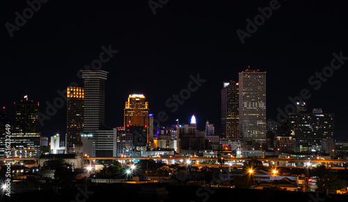 New Orleans Skyline at night