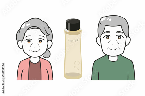 化粧水　高齢　男女兼用