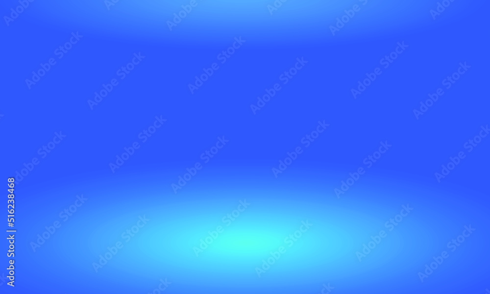 Fototapeta premium GRADIENT BLUE BACKGROUND, WITH DIMENSION EFFECT, GREAT FOR PRODUCT PROMOTION, FLYERS & BANNERS