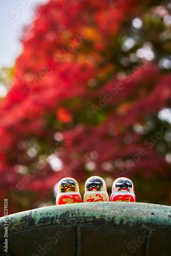 Daruma (Dharma) Dolls of Katsuo-ji Temple in Japan