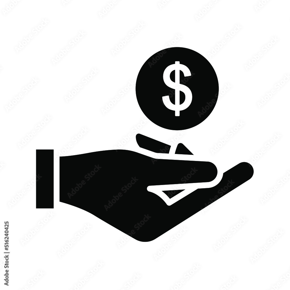 Invest icon. finance sign. vector illustration Invest icon. finance sign. vector illustration