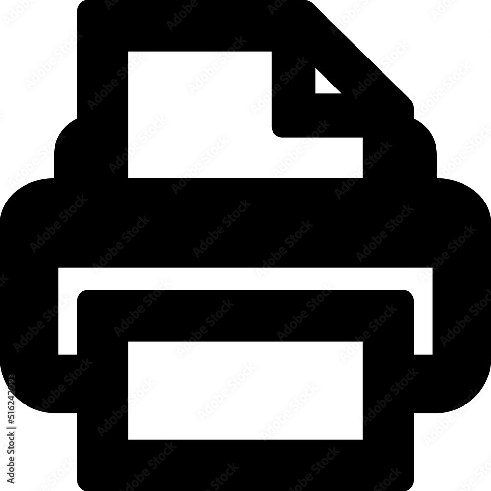 print vector icon illustration on white background.eps print vector icon illustration on white background.eps