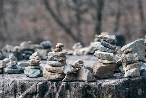 Photography stack of stones
