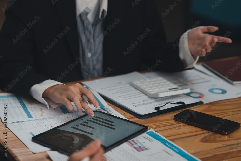 Group of Business planning business strategy and brainstorming to analyze direction global economy. Finance concept. Group of Business planning business strategy and brainstorming to analyze direction global economy. Finance concept.