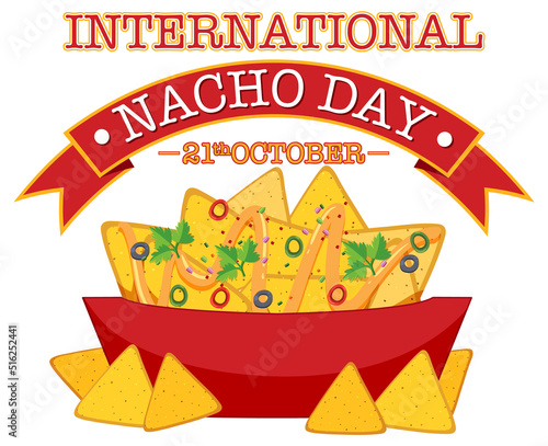International Nacho Day Poster Design