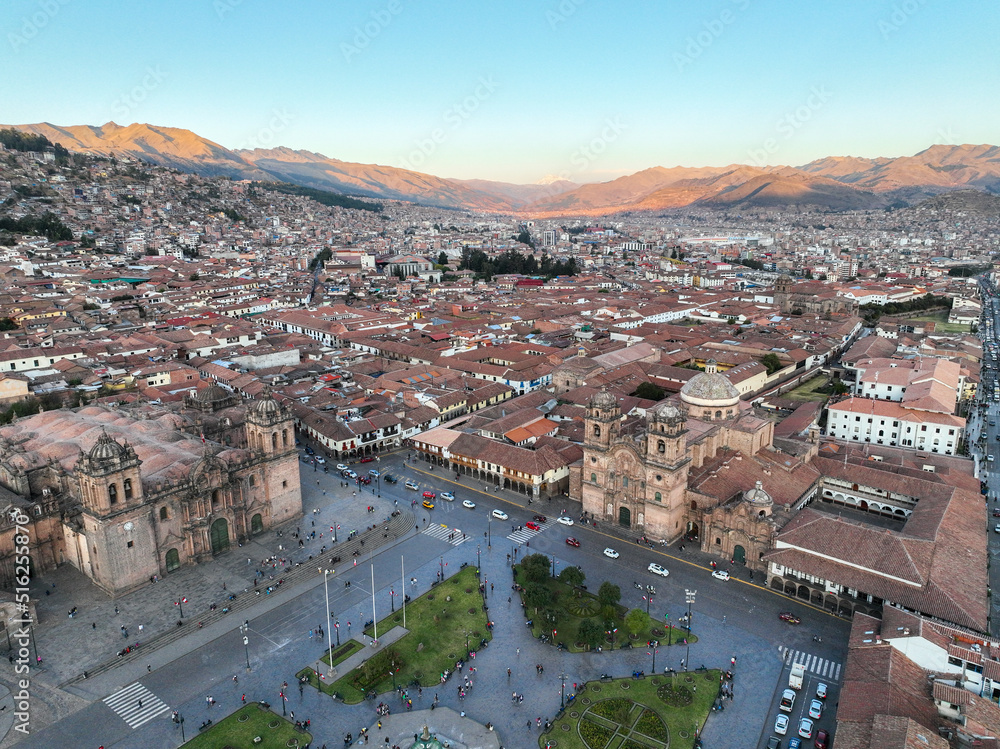 Downtown Cusco Peru, Near the Plaza de Armas and Cathedral
