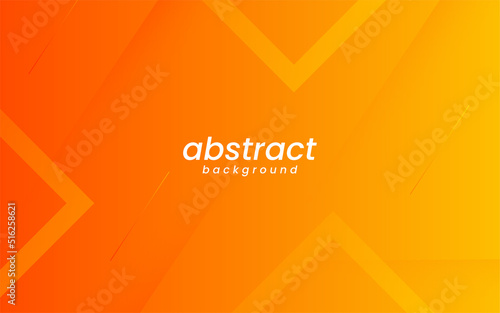 Abstract dynamic orange gradient background © zika_studio