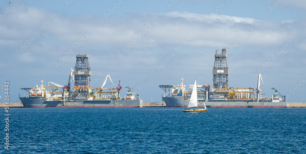 Image from Las palmas Canary Island harbour