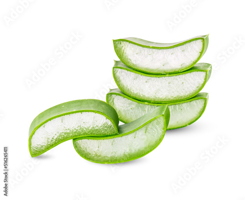 Aloe Vera isolated on white background