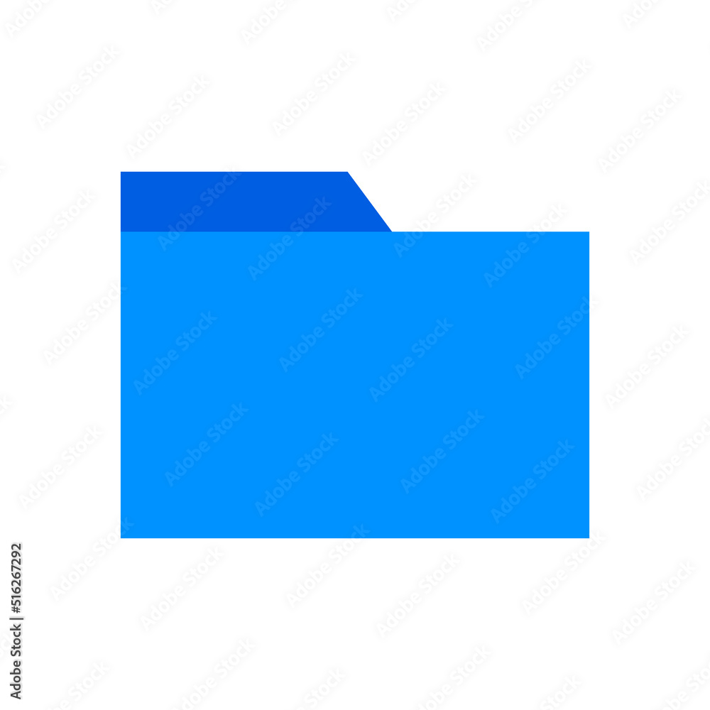 Blue computer file icon. File organization. Vector. Blue computer file icon. File organization. Vector.