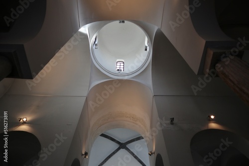 Capri - Volta della cupola nella Chiesa di San Costanzo