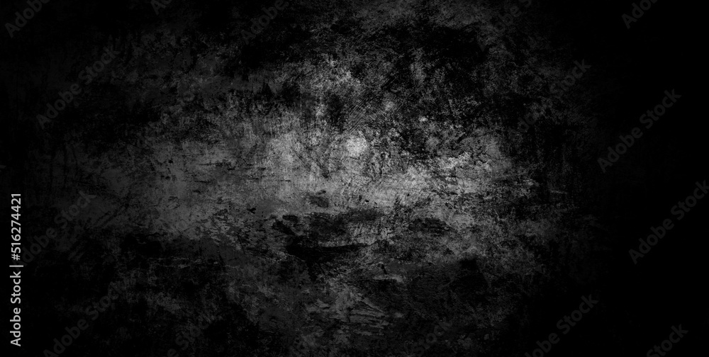 Fototapeta premium Grunge Textur in schwarz mit dreckiger Oberflächer