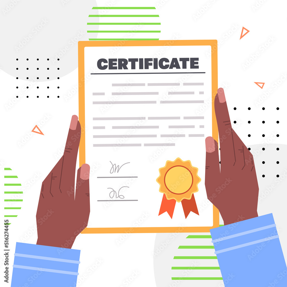 hands holding lottery certificate winner celebrating jackpot money cash winning vector hands holding lottery certificate winner celebrating jackpot money cash winning vector