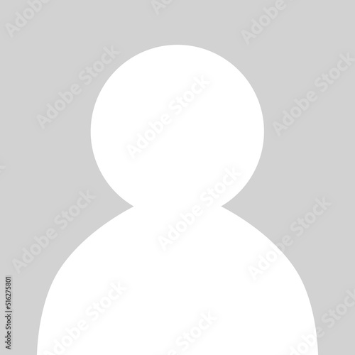 Avatar, profile, anonymous generic image person, website placeholder icon