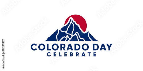 colorado peak logo design, colorado day celebration, save colorado