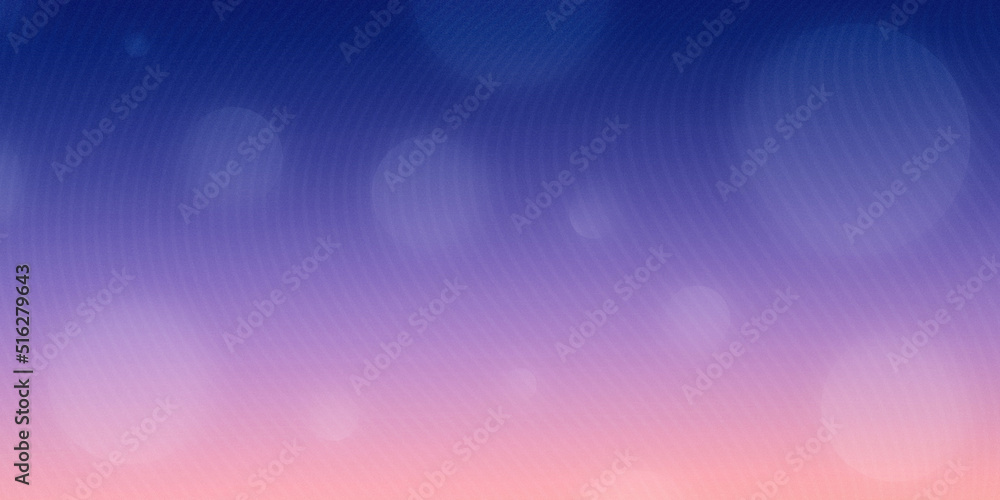 Sunsen Blue purple violet sunsen sky gradient background blank white bubbles ...
