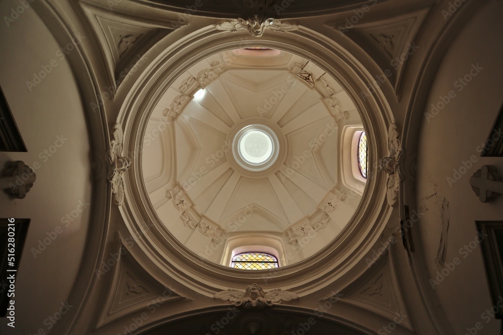 Capri - Volta della cupola della Chiesa di Santo Stefano