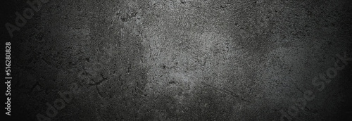Scary dark walls, slightly light black concrete cement texture for background. Brush scratches on the wall